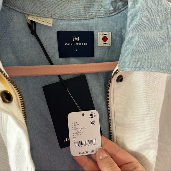 NWT Levi’s Lined Chore Coat Jacket Free People - Picture 5 of 6